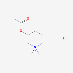 3-(Acetyloxy)-1,1-dimethylpiperidin-1-ium iodide