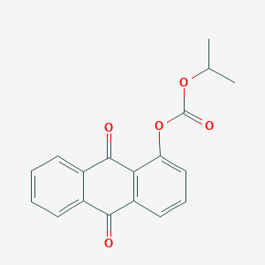 (9,10-Dioxoanthracen-1-yl) propan-2-yl carbonate