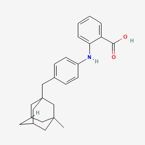 N-(4-(3-Methyl-1-adamantylmethyl)phenyl) anthranilic acid