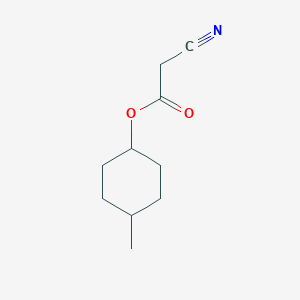 molecular formula C10H15NO2 B14673979 (4-Methylcyclohexyl) 2-cyanoacetate CAS No. 42024-49-7