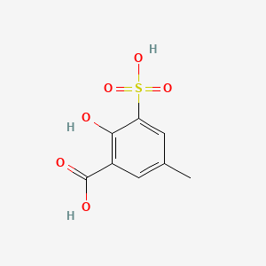 2-Hydroxy-5-methyl-3-sulfobenzoic acid