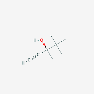 1-Pentyn-3-ol, 3,4,4-trimethyl-, (S)-