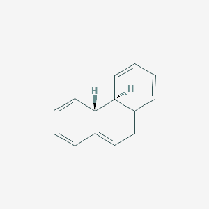 molecular formula C14H12 B14674095 (4aR,4bR)-4a,4b-Dihydrophenanthrene CAS No. 33431-13-9