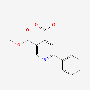 3,4-Pyridinedicarboxylic acid, 6-phenyl-, dimethyl ester