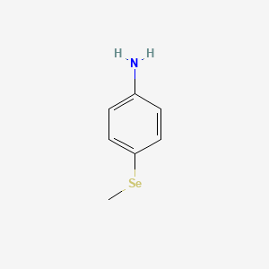 Benzenamine, 4-(methylseleno)-