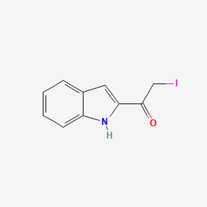 1-(1H-indol-2-yl)-2-iodoethanone