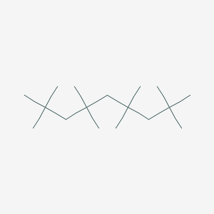 molecular formula C17H36 B14674174 2,2,4,4,6,6,8,8-Octamethylnonane CAS No. 34701-50-3