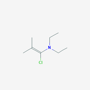 1-Propen-1-amine, 1-chloro-N,N-diethyl-2-methyl-