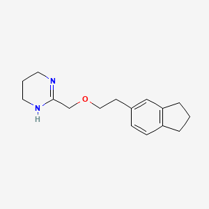 2-(Ethoxy-(5-indanyl)methyl)-3,4,5,6-tetrahydropyrimidine