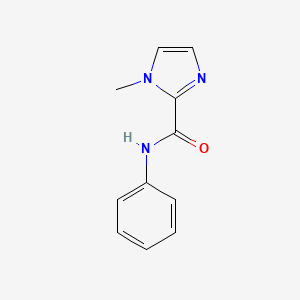 1H-Imidazole-2-carboxamide, 1-methyl-N-phenyl-