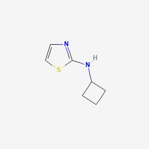 molecular formula C7H10N2S B1467479 N-环丁基-1,3-噻唑-2-胺 CAS No. 1251339-92-0