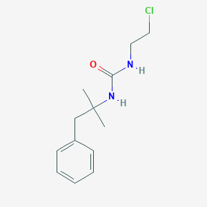 1-(2-Chloroethyl)-3-(2-methyl-1-phenylpropan-2-yl)urea