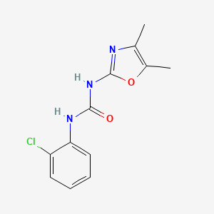 Urea, N-(2-chlorophenyl)-N'-(4,5-dimethyl-2-oxazolyl)-