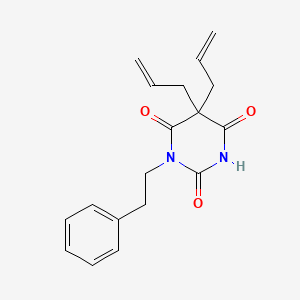 Barbituric acid, 5,5-diallyl-1-phenethyl-