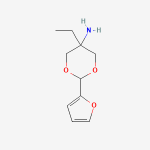 5-Ethyl-2-(furan-2-yl)-1,3-dioxan-5-amine