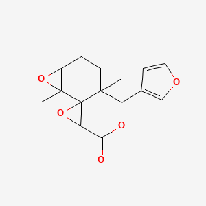 5-(Furan-3-yl)-1a,5a-dimethylhexahydrobisoxireno[d,f]isochromen-3(2ah)-one