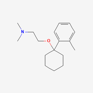 ETHYLAMINE, N,N-DIMETHYL-2-((1-o-TOLYLCYCLOHEXYL)OXY)-