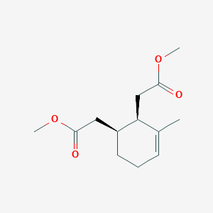 Dimethyl 2,2'-[(1S,2R)-3-methylcyclohex-3-ene-1,2-diyl]diacetate