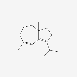 5,8a-Dimethyl-3-(propan-2-yl)-1,2,6,7,8,8a-hexahydroazulene