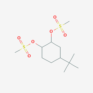 4-Tert-butylcyclohexane-1,2-diyl dimethanesulfonate