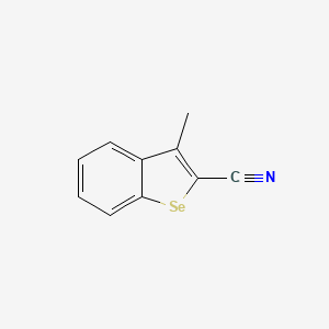 3-Methyl-1-benzoselenophene-2-carbonitrile