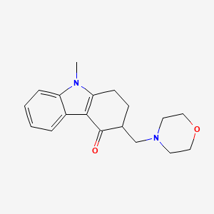 9-Methyl-3-(morpholinomethyl)-2,3-dihydro-4(1H)-carbazolone