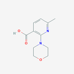 6-Methyl-2-morpholinonicotinic acid