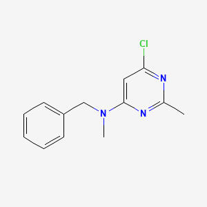 N-benzyl-6-chloro-N,2-dimethylpyrimidin-4-amine