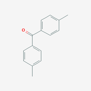 molecular formula C15H14O B146755 4,4'-二甲基二苯甲酮 CAS No. 611-97-2