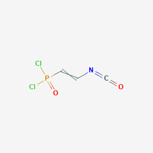 (2-Isocyanatoethenyl)phosphonic dichloride