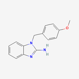 1-[(4-Methoxyphenyl)methyl]-1H-benzimidazol-2-amine