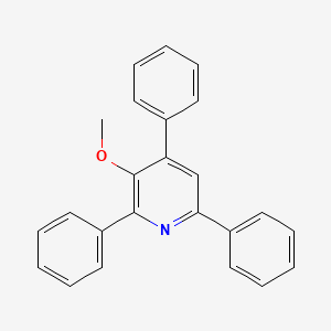 Pyridine, 3-methoxy-2,4,6-triphenyl-