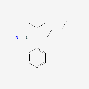 2-Phenyl-2-propan-2-ylhexanenitrile