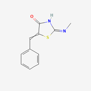 5-Benzylidene-2-(methylamino)-1,3-thiazol-4(5H)-one