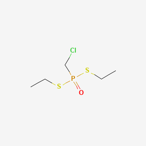 Phosphonodithioic acid, chloromethyl-, S,S-diethyl ester