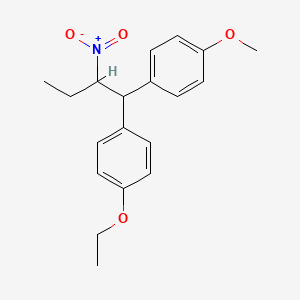 1-Ethoxy-4-[1-(4-methoxyphenyl)-2-nitrobutyl]benzene