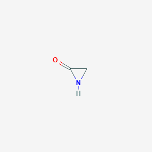 molecular formula C2H3NO B14675917 Aziridinone CAS No. 34734-31-1