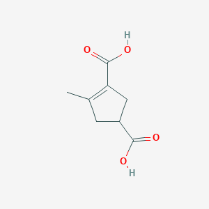 2-Methyl-1-cyclopentene-1,4-dicarboxylic acid