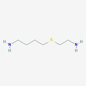 4-[(2-Aminoethyl)sulfanyl]butan-1-amine