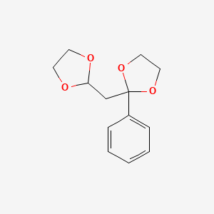 2-(1,3-Dioxolan-2-ylmethyl)-2-phenyl-1,3-dioxolane