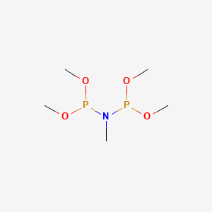 Imidodiphosphorous acid, methyl-, tetramethyl ester