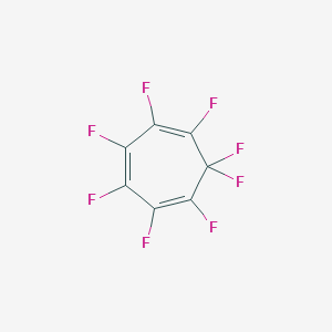 1,2,3,4,5,6,7,7-Octafluorocyclohepta-1,3,5-triene