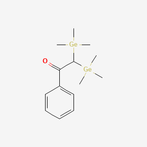 1-Phenyl-2,2-bis(trimethylgermyl)ethan-1-one