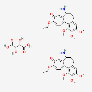 molecular formula C46H56N2O16 B14676089 Trimethylcolchicinic acid ethyl ether CAS No. 36191-20-5