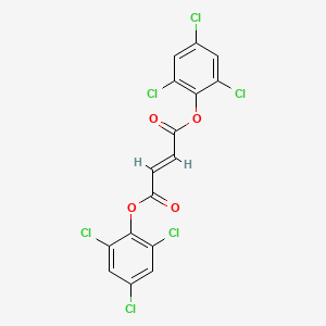 Fumaric acid, di(2,4,6-trichlorophenyl) ester