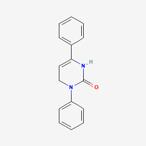 2-Oxo-3,6-diphenyl-1,2,3,4-tetrahydropyrimidine