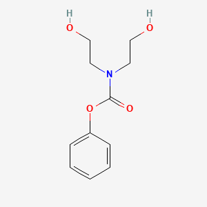 Phenyl bis(2-hydroxyethyl)carbamate