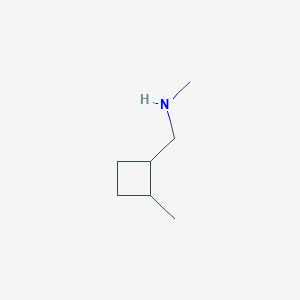 molecular formula C7H15N B1467626 Methyl[(2-methylcyclobutyl)methyl]amine CAS No. 1515491-04-9