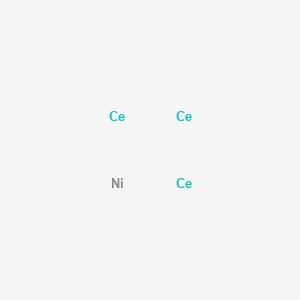 molecular formula Ce3Ni B14676268 Cerium;nickel CAS No. 39466-61-0