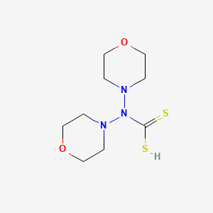 Carbamodithioic acid, di-4-morpholinyl-